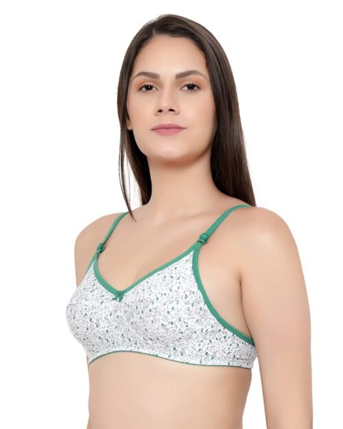 Eva Cotton Interlock Printed Bra