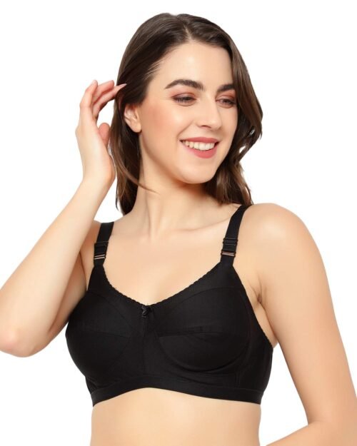 Sonali Full Coverage Cotton Blended Non-Padded Wirefree Bra