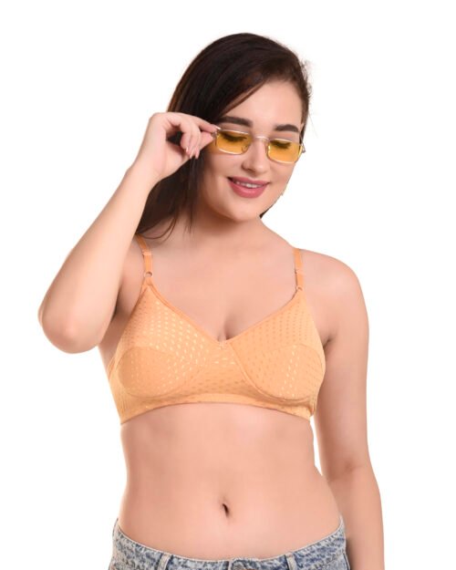 Lycra Foam Padded Bra for Women – Soft, Stretchable & Stylish
