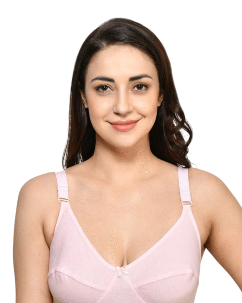 Extra D-Cup Cotton Blend Regular Bra